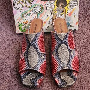 Jeffrey Campbell Snake-Skin Heels - By Nordstrom